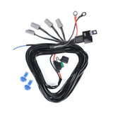 Driving Light / Lightbar Wiring Kit - 12V HD DTP Plugs - Available in 1,2,3 or 4 Outputs - Purelux