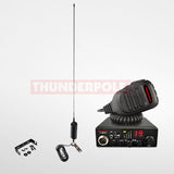 CB Radio Starter Pack - Includes Radio, Aerial & Mirror Mount