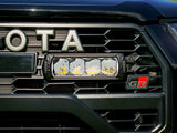 Lazerlamps Grille Kit - Toyota Hilux GR Sport (2024+) 2x Triple-R 750 Lightbars with White or Amber Position Lights