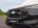 Lazerlamps Grille Kit - Ford Transit Custom (2024+) 2x Triple-R 750 Lightbars with White or Amber Position Lights