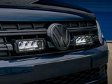 Lazerlamps Grille Kit - VW Amarok V6 (2016-2022) 2x Triple-R 750 Lightbars with White or Amber Position Lights