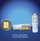 Boreman Star Bright LED Wedge Bulb (Multi Volt 12v/24v)