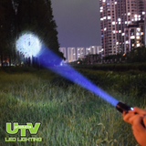 UTV Products Aluminum Rechargeable LED Torch 1500 Lumen