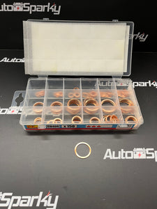 110 Copper Washer Assortment Set