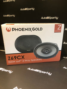6x9" 220 Watt Phoenix Gold Speakers
