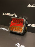 LED Square Tail Lights with Dynamic Indicators Pair (Left & Right)