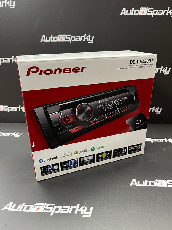 Pioneer DEH-S420BT CD Player **BLUETOOTH PHONE KIT** Ideal for use with iPhone & Android