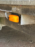 LED Marker Light / Reflector with Removable Bracket for surface mount - Available in Amber / White / Red **Best Seller**