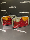 LED Combination Light with Neon Triangle Tail Light Pair