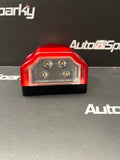 Large LED Number Plate Light with Red Marker Light