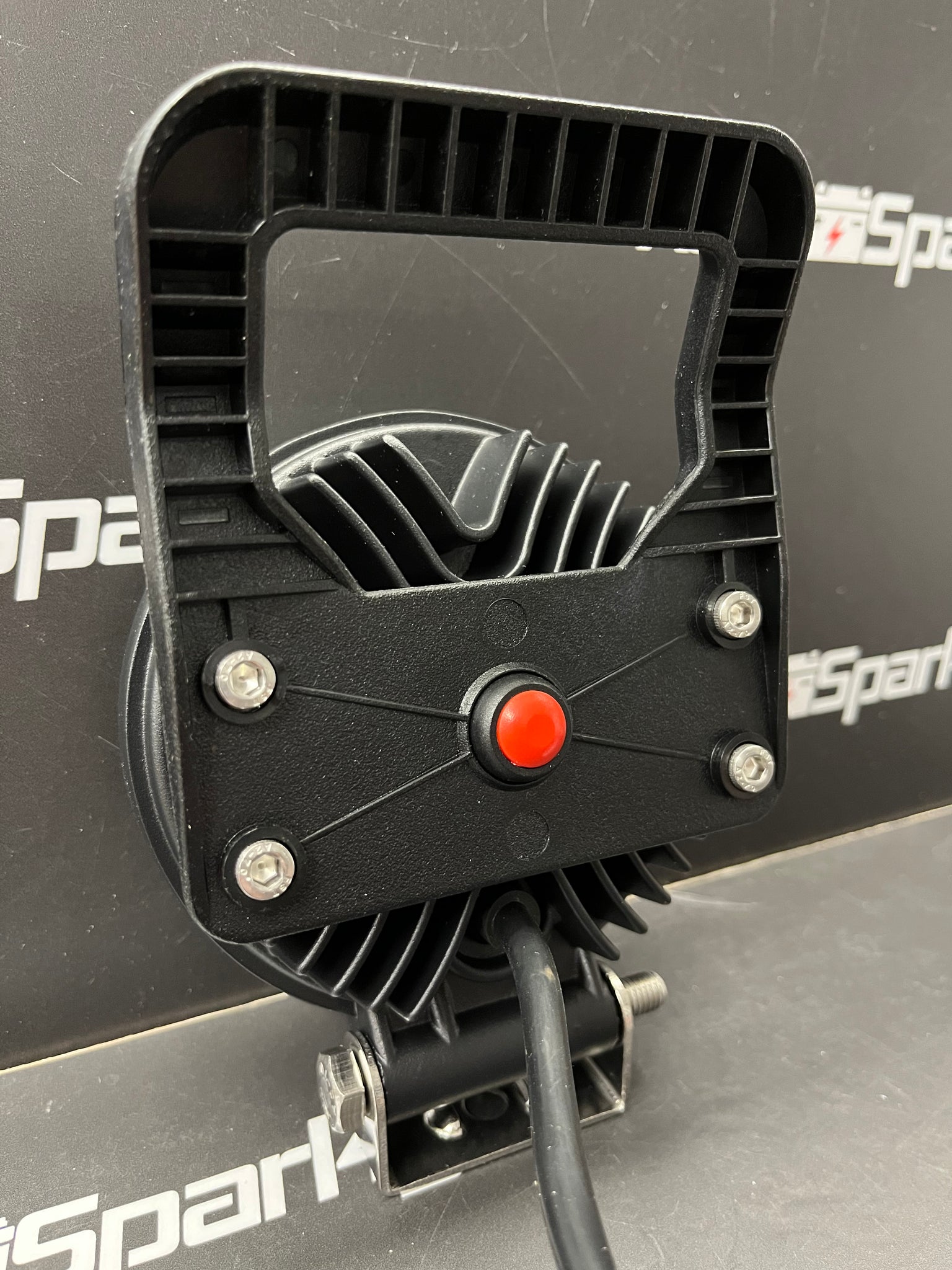 27Watt Round LED Work Light with built in On/Off Switch – Auto Sparky