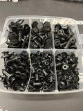 630 Piece Assortment Auto Clips / Pins / Fasteners with Removal Tools