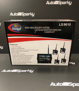 LED Global 7" Wireless Reversing Camera Kit (Up to 4 Channel) (up to 4 Cameras)
