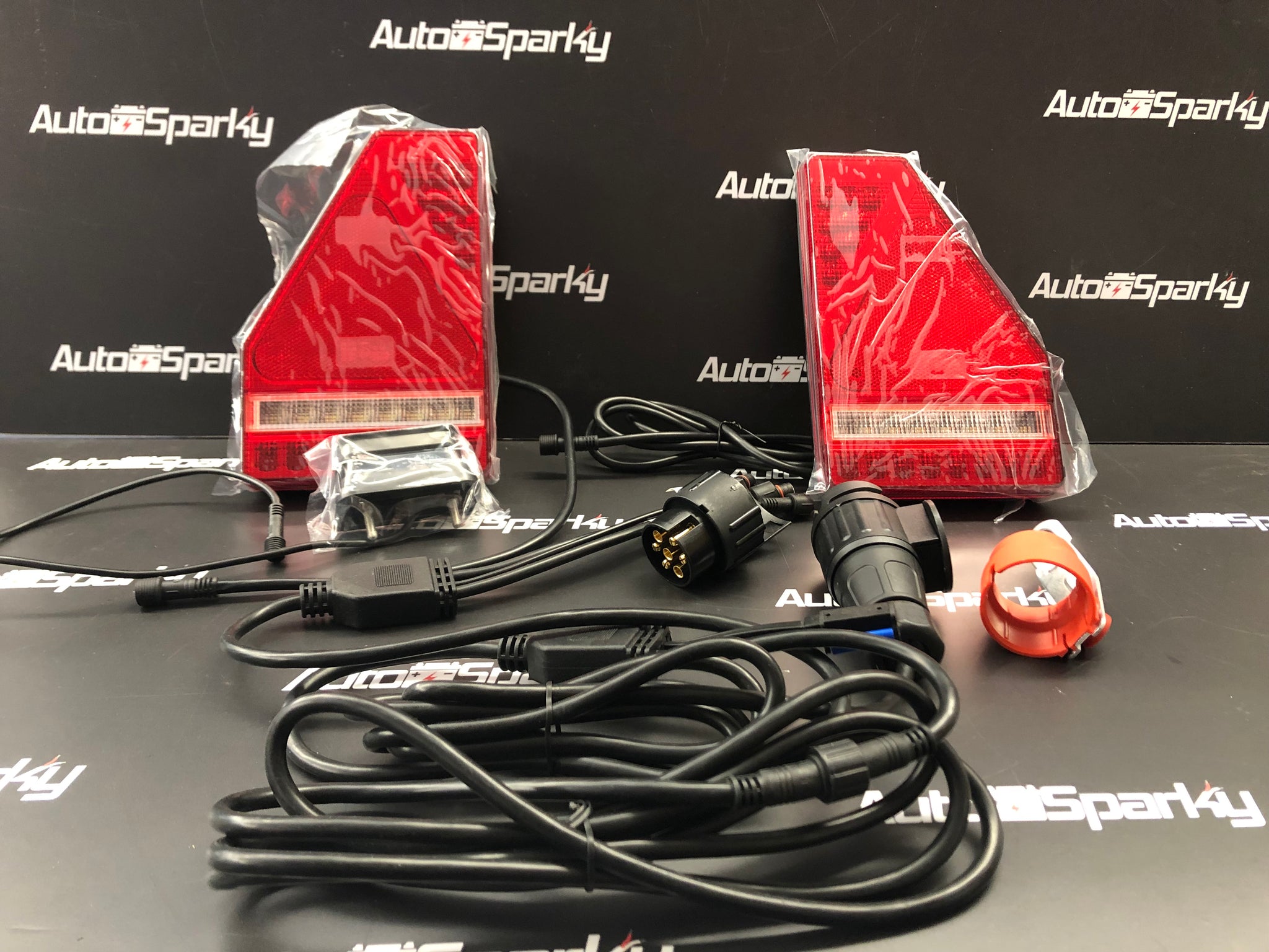 LED Trailer Lighting Kit Complete Plug Play System Auto Sparky