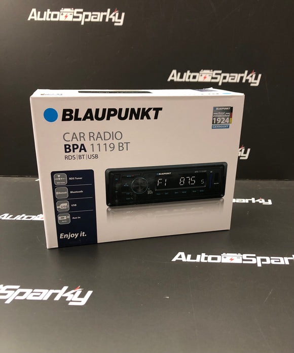 Blaupunkt BPA1119BT – Bluetooth - USB - Aux in - SD - (Short Chassis)