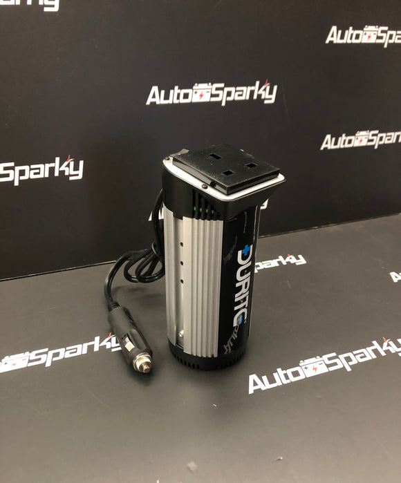 140W Mini Can Compact Modified Sine Wave Inverter  **12v to 230V Mains Power** Ideal for using household xmas lights on a vehicle