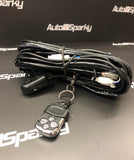 Remote Control Wiring Kit for Light Bars / Work Lights - On/Off & Strobe Function (Make any Light Strobe!)