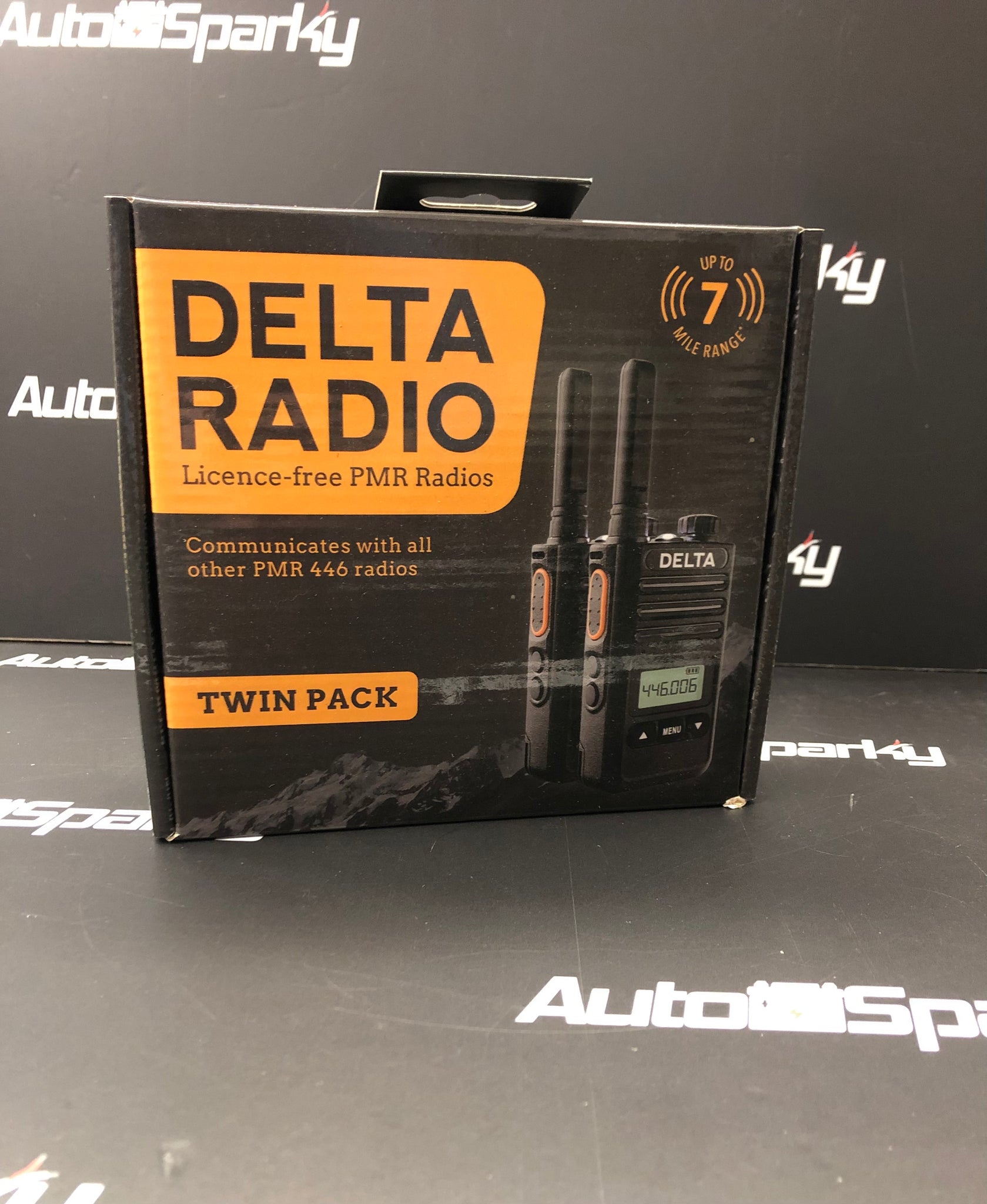 Pama Delta Plus PMR446 Walkie Talkie Radio Twin Pack