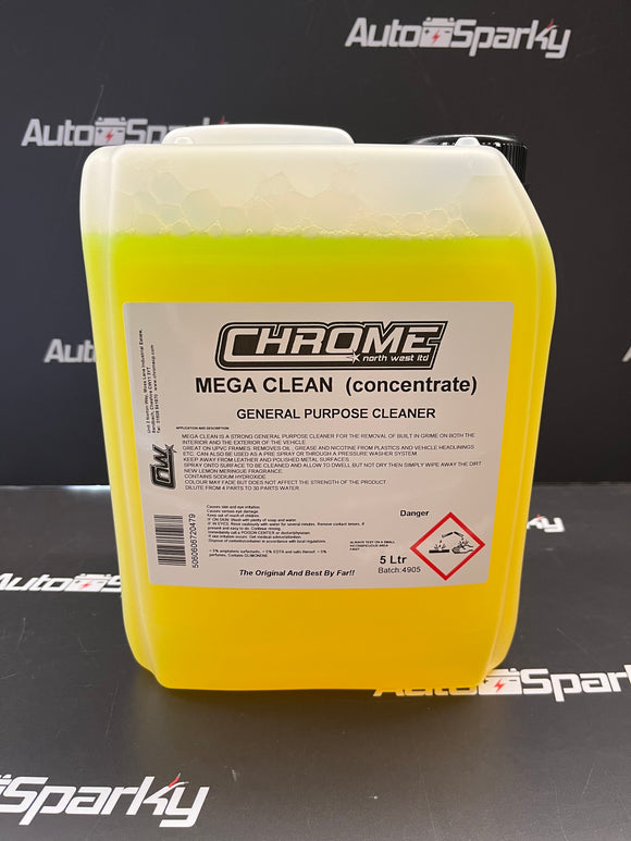 Mega Clean 5L - Chrome