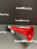 Turkish Wolf Whistle Air Horn - Push On Air Fitting - 12v (Requires Air Supply)