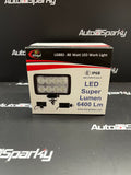 80Watt/6400Lumen Adjustable Bracket LED Work Light (Can be Side or Bottom Mounted) - LED Global
