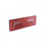 Large Neon Effect LED Combination Truck/Trailer Tail Light with Triangle Reflector - Pair (Left & Right)