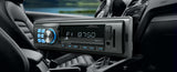 Muse M-195 Bluetooth Radio with USB - SD - Aux in - Short Chassis (Tractors, Diggers, Cars, Vans, etc.)