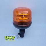 LED Amber Domed Pole Mount Beacon - UTV Products