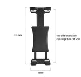 Heavy Duty Bar Mount iPad / Table / Phone Holder (Suitable for Large Smartphones with Covers)