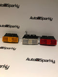 LED Marker Light / Reflector with Bracket - Available in White / Amber / Red