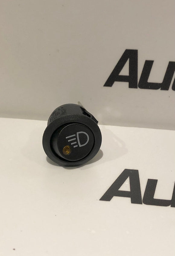 Heavy Duty Amber LED Rocker Switch with Work Lamp Symbol 12/24V