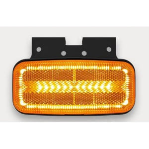 LED Amber Marker Light With Indicator (Includes Bracket)