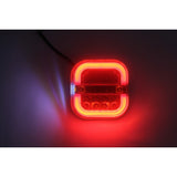Neon effect Tail Light set with Dynamic Indicators - Sold as Pair