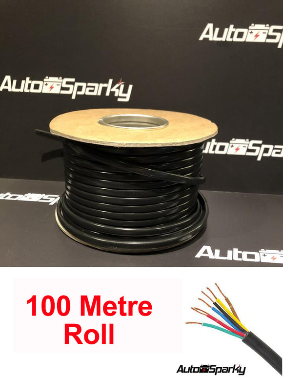 7 Core Cable 100 Metre Roll